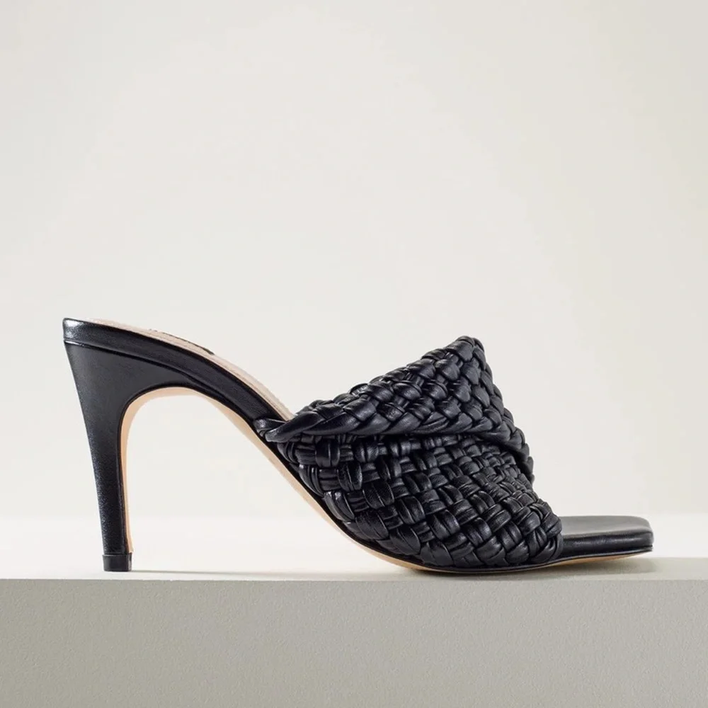 White House Black Market Woven Heel
